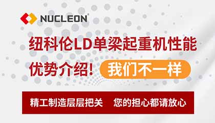 紐科倫LD單梁起重機(jī)性能優(yōu)勢(shì)介紹！我們不一樣